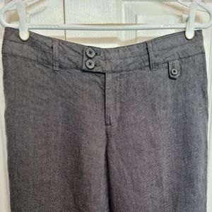 Gray Women's Linen Pants